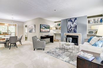 Bright living room